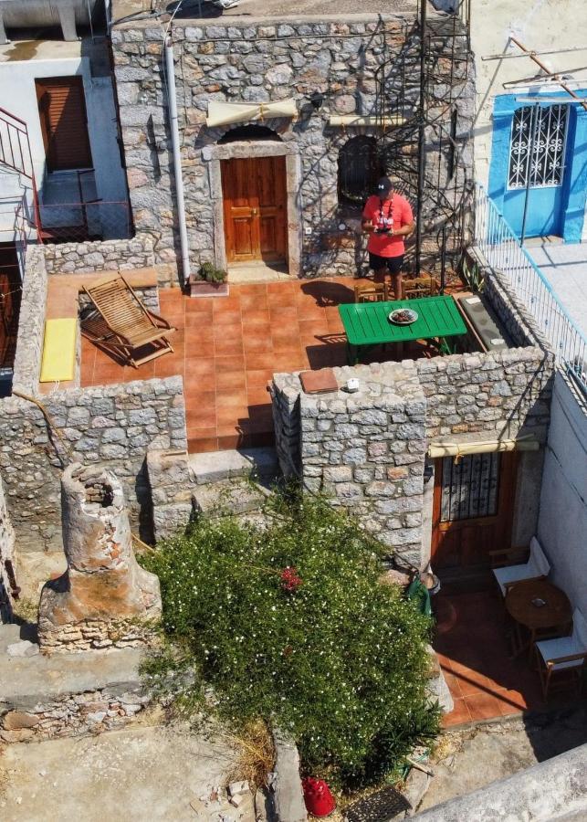 Traditional Stone House In Chios Villa Chios Island Exterior photo